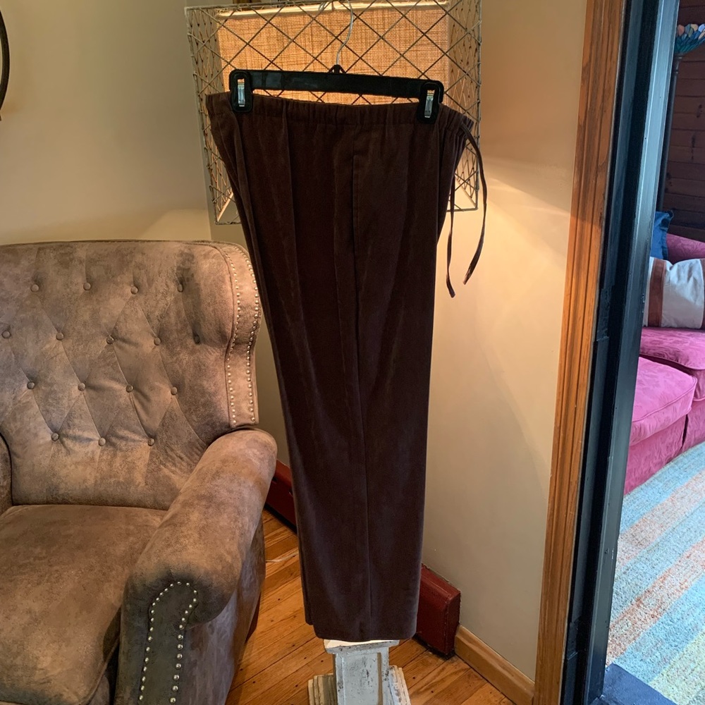 Orvis brown petite small slacks